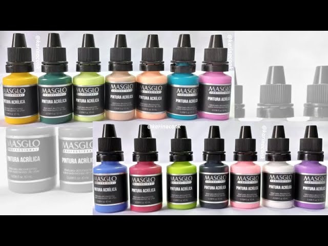 PINTURA ACRILICA MASGLO GOTERO
