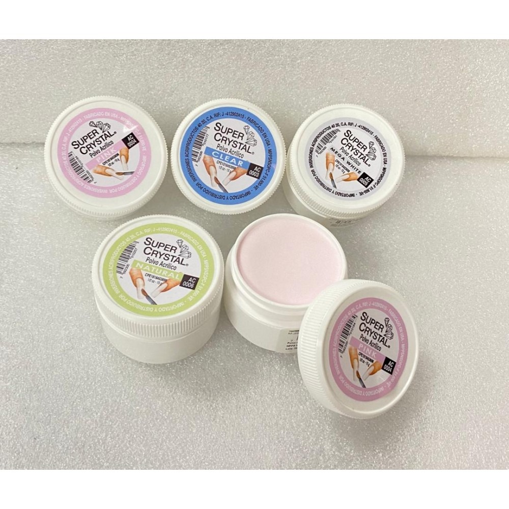 POLVO ACRILICO SUPER CRISTAL