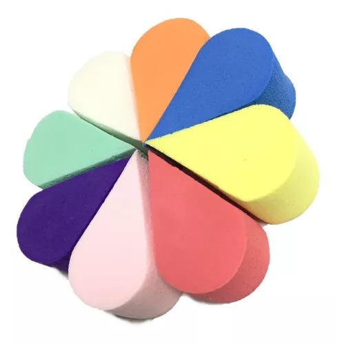 POMO QUESO X8 PARA MAQUILLAJE