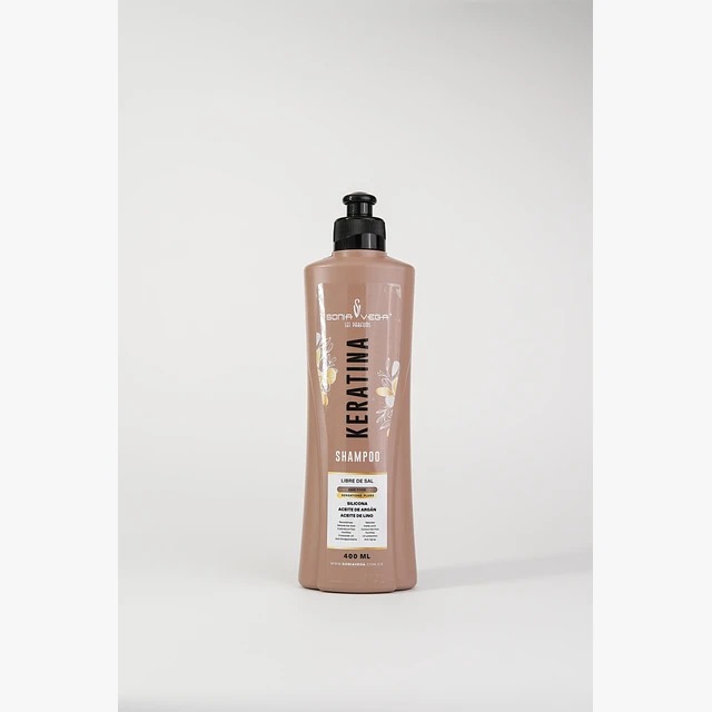 SHAMPOO KERATINA 400ML SONIA VEGA