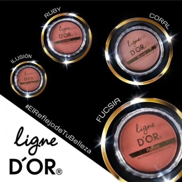 RUBOR COMPACTO LIGNE DOR