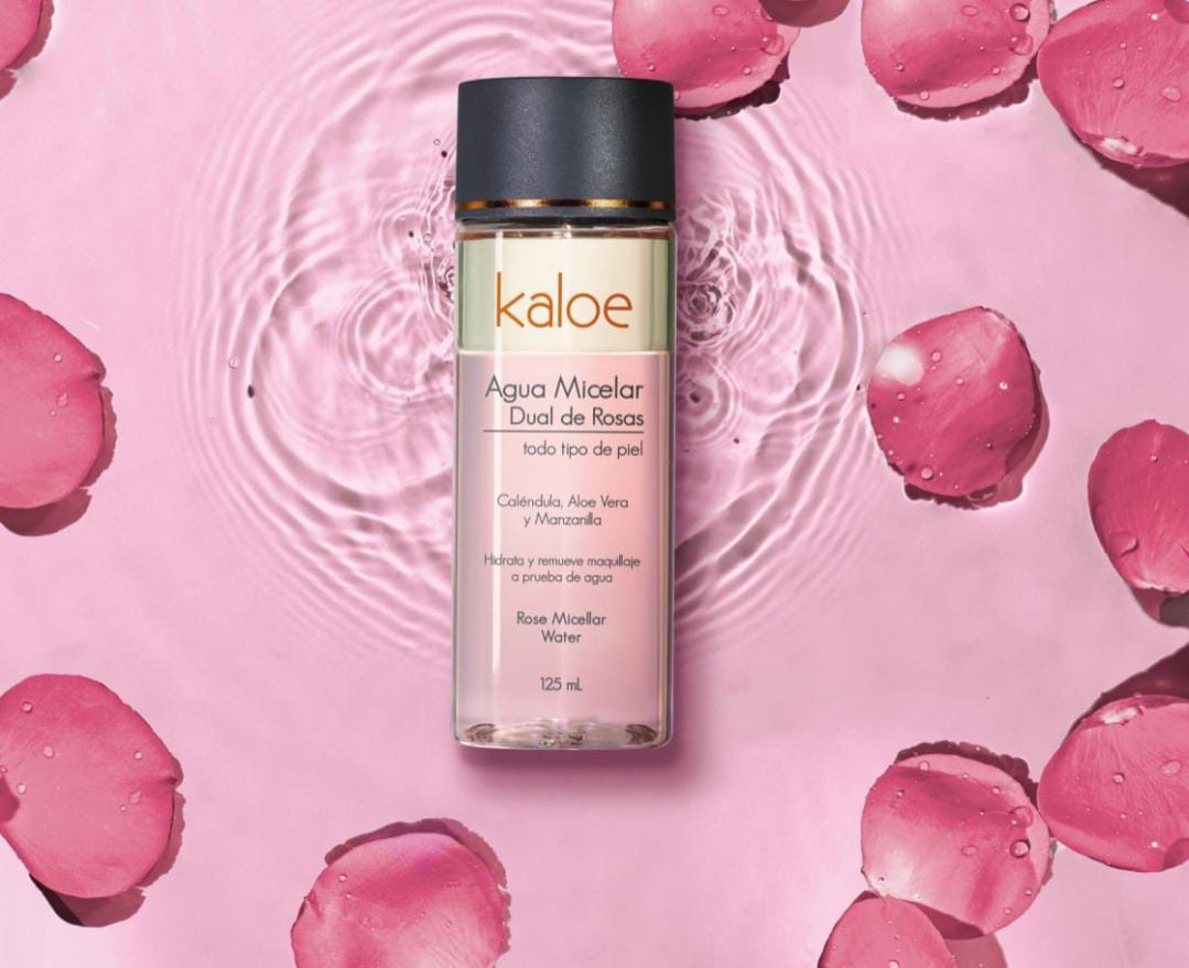 AGUA MICELAR DUAL DE ROSAS KALOE