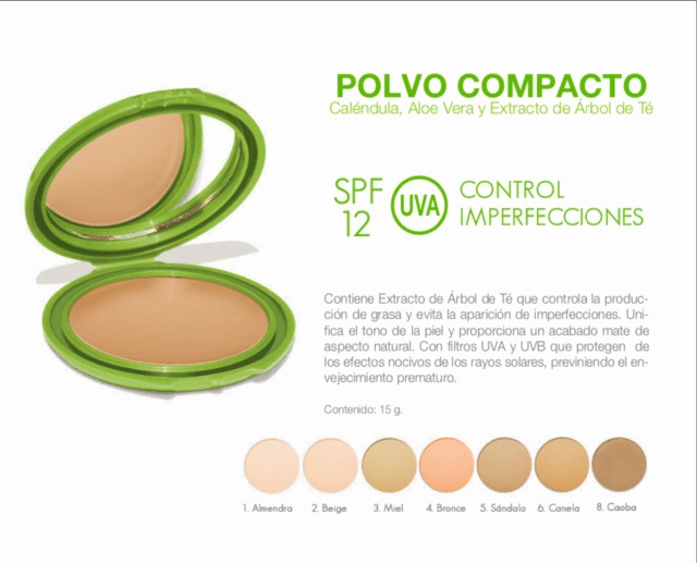 POLVO COMPACTO KALOE CONTROL IMP.