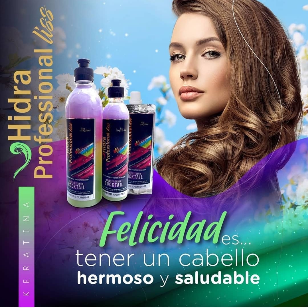 TRATAMIENTO COCTEL MULTIVITAM HIDRA PROFESSIONAL SOBRE X90ML