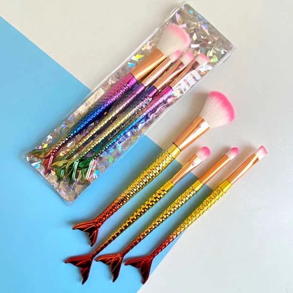 SET DE BROCHAS COLA DE SIRENA