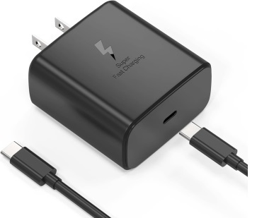 Cargador Tipo C De 45 W De Carga Súper Rápida