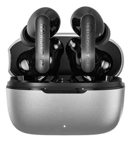 Auriculares Inalámbricos Monster Plata Gris
