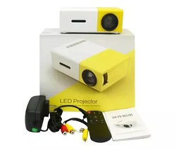 Mini Projector Led Portatil Cine En Casa YG300