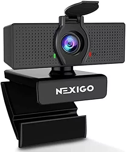 Cámara Web N60 Con Micrófono 1080p Cancelación De Ruido Nexigo