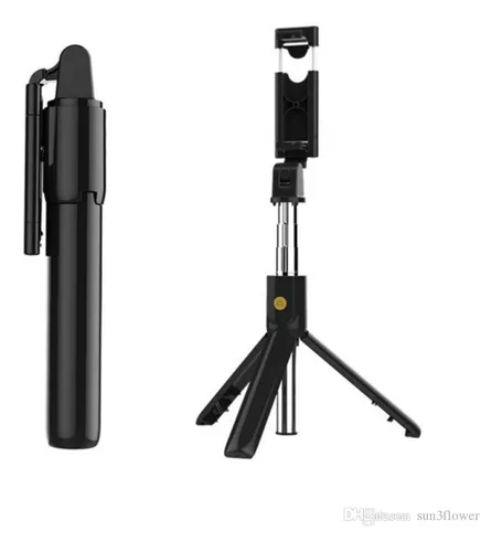 Palo Selfie Bluetooth Inalámbrico Con Tripode Integrado K07