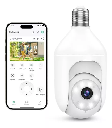 Cámaras De Seguridad Inalámbricas De 2k Wifi De 2.4 Ghz