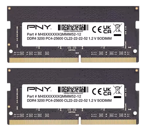 Kit Memoria Dram Ddr4 3200mhz 16 Gb ( 2x8) Pny Performance