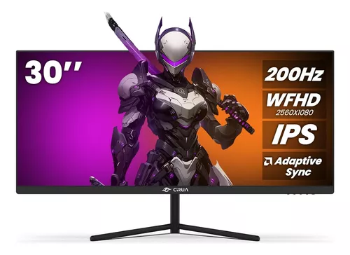 Monitor De 30 Pulgadas Wfhd (2560x1080p) Ips 200hz Crua