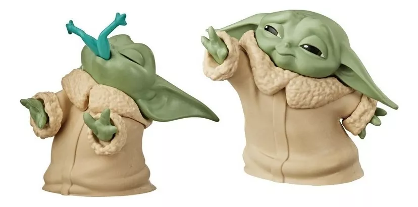 Juguetes Coleccionables The Mandalorian Baby Yoda 2 Unidades