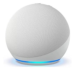 Echo Dot 5th Gen Asistente Virtual Glacier White 110v/240v