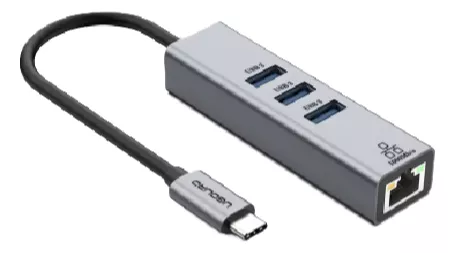 Hub De Usb  A Rj45, Adaptador Ethernet 1000mbps Ugourd