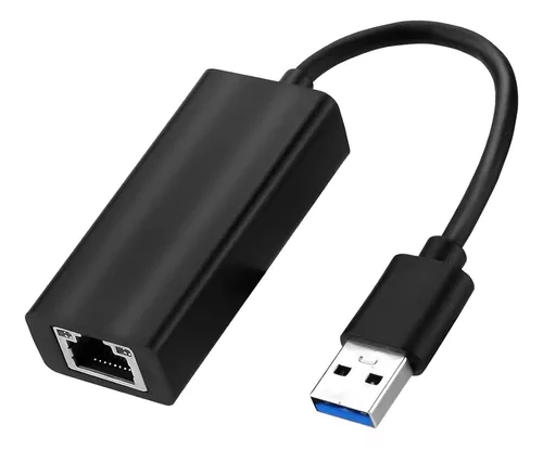 Adaptador Usb 2,0 A Rj45, Ethernet De 100mbps Para Pc