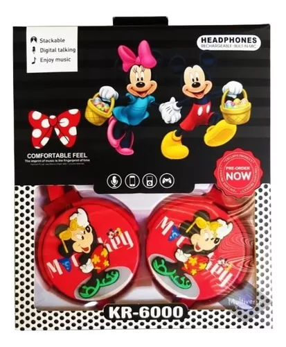 Audifonos Para Niños Con Relieve Excelente Sonido Kr6000