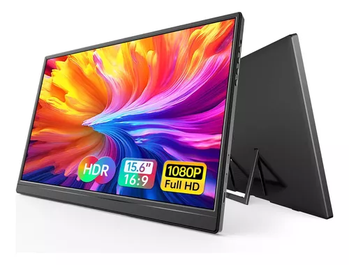 Monitor Portátil De 15.6pulgadas 1080p Ultra Slim Wgk