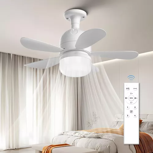 Ventilador De Techo Con Luz Y Control Remoto Misoda