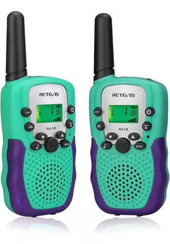Walkie Talkies Para Niños Retevis Ra18 Para Niños De 6 A 12