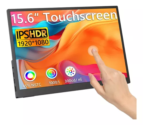 Monitor Portátil Con Pantalla Táctil 15.6 Pulgadas Viyivwine