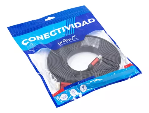Cable Hdmi Plano 2 Metros 4k Ethernet Unitec Alta Velocidad