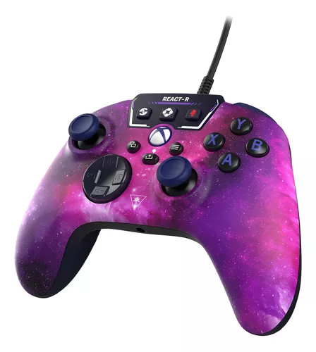Control Turtle Beach React-r Nebula Xbox Color Violeta