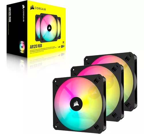 Ventilador Corsair Icue Ar120 Argb Pwm 120mm