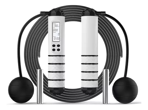 Cuerda De Saltar Con Peso Ajustable Con Contador De Calorías
