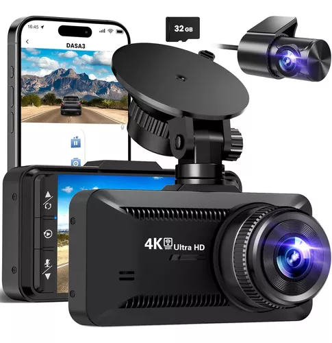 Cámara De Tablero Para Automóviles 4k/1080p Full Hd SUVCON