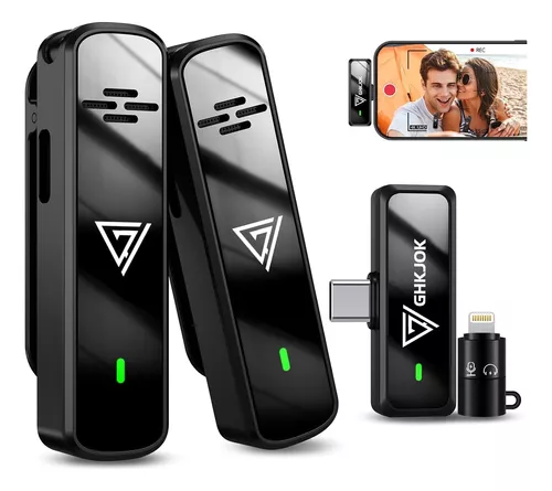 Micrófono De Solapa Para Grabación, 2 Micrófonos Tc- iPhone