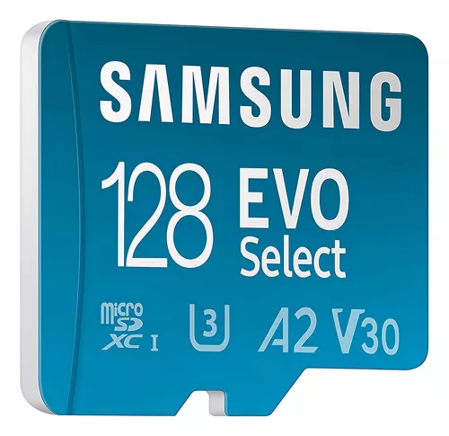 Tarjeta De Memoria Micro Sd Samsung Evo Select 128gb 160mb/s