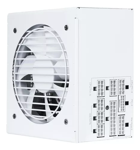 Fuente De Alimentación Blanca 650w 80 Plus Gold Atx Sama