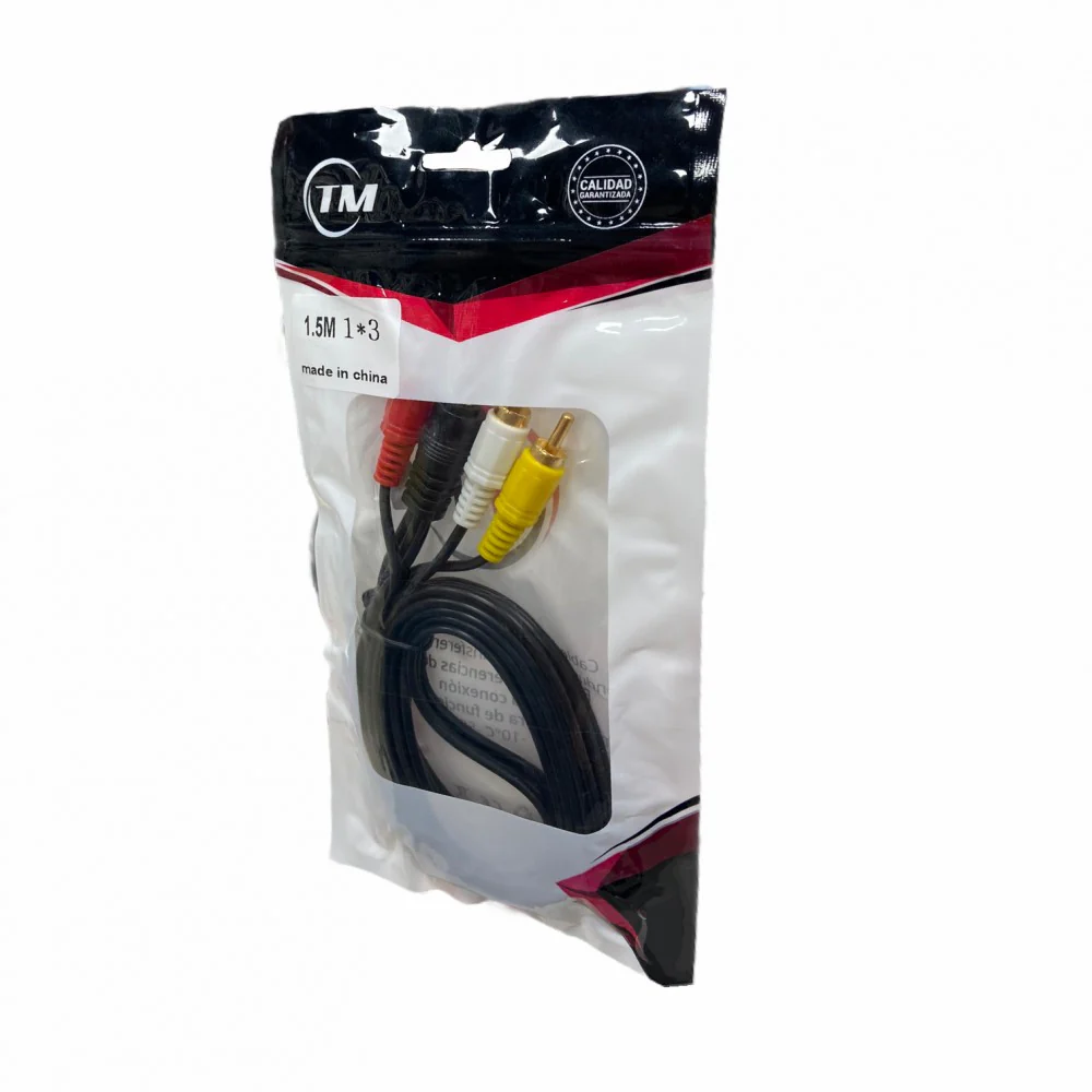 Cable audio 1x3 de 1.5cm TM