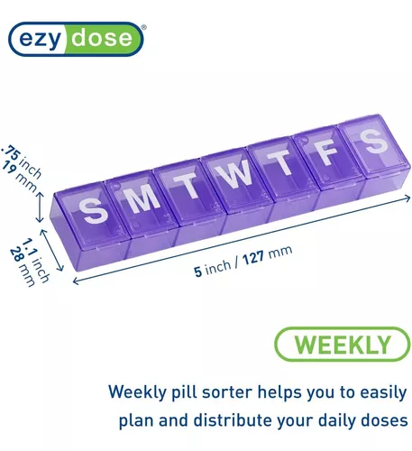 Pastillero Semanal Ezy Dose