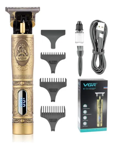 Maquina Patillera Recargable Vgr V-091 Profesional Trimmer