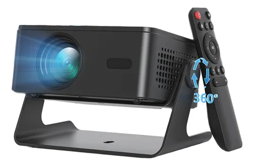 Mini Proyector Con Wifi Y Bluetooth De 200 Pulgadas 5000 Lm