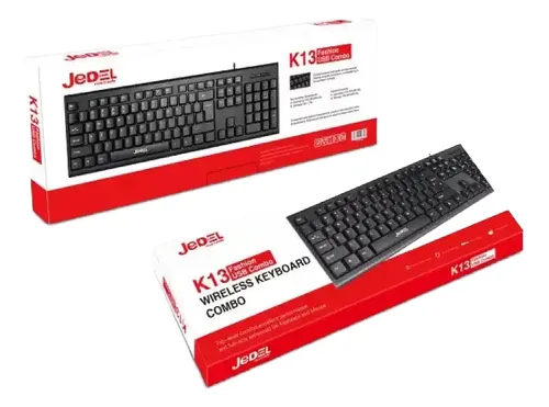 Teclado Estándar Cableado Usb Jedel K-13