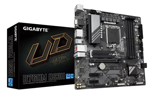 Board GIGABYTE m-ATX - B760m DS3h Ax Lga 1700 Intel DDR5