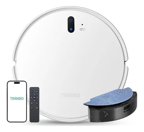 Robot Aspirador Y Trapeador Con Succión 3000pa Timnbo