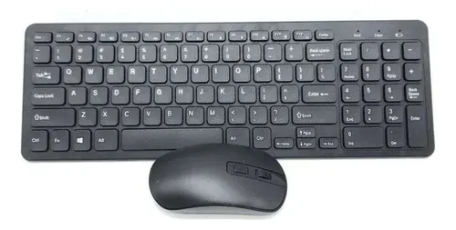 Combo Teclado Y Mouse Inalambrico 2.4ghz Gkm520