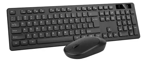 Combo De Teclado Con Mouse Inalámbrico Km400