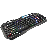 Teclado Gamer Techmade Retroiluminado