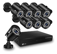 Sistema De Cámaras De Seguridad Xvim 8 Camaras 1080p Dvr
