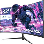 Monitor Curvo Qhd 32 Resolución 2k 165 Hz Freesync Y G-sync ZZA
