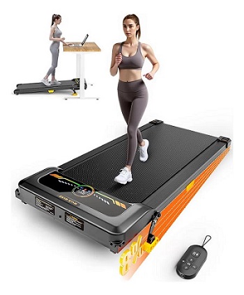 Caminadora Electrica Plegable Con Inclinacion Walk Wake Negro 110v