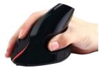 Mouse Ergonómico Inalambrico Recargable Jertech JR321 Negro