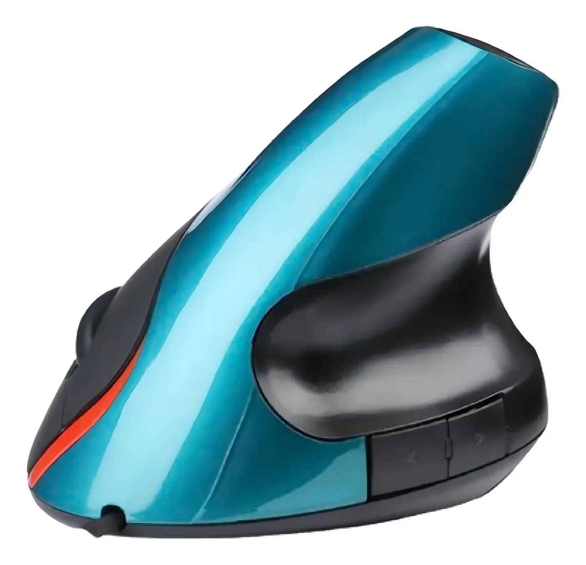 Mouse Ergonómico Inalambrico Recargable Jertech JR321 Azul