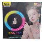 Aro De Luz Led Rgb 12 Pulgadas Con Tripode My-7181